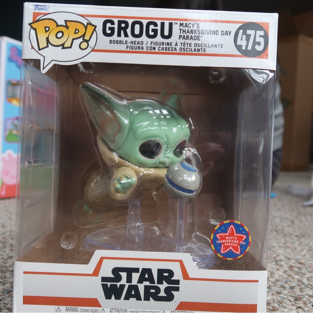 GROGU Macy’s Thanksgiving Day Parade Bobble Head
